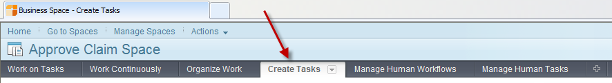 create tasks page