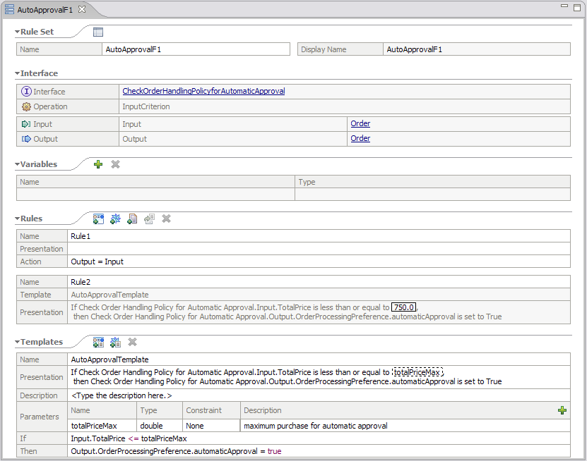 AutoApprovalF1 rule logic