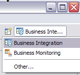 Business Integration perspective indicator