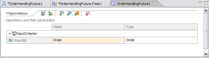 Operations parameters