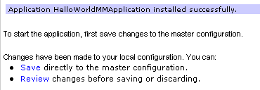 Installation completed successfully