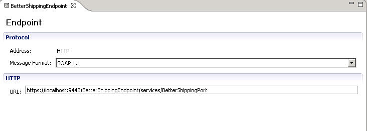 Updating the web services endpoint URLs