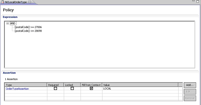 Order Type assertion