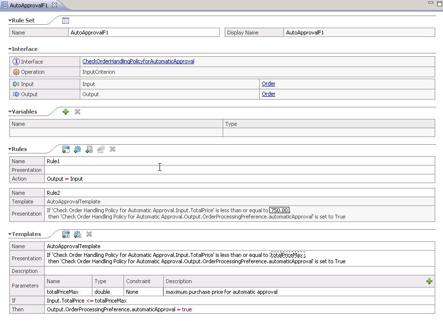 AutoApprovalF1 rule logic