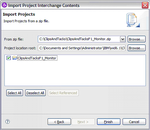 Import ClipsAndTacksF1 project