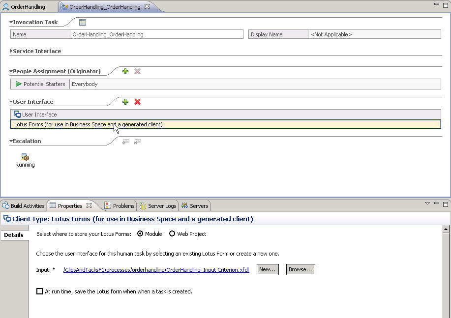 Order Handling Properties