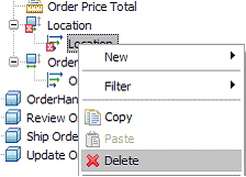 Order Price Total window