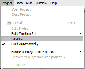Project clean