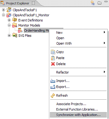 Synchronize the Monitor model window