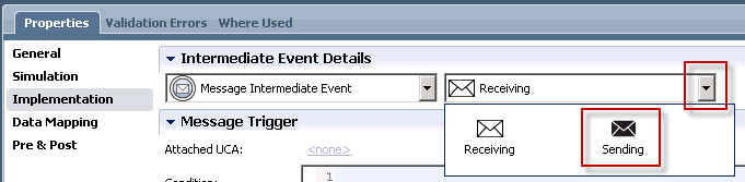 specifymessagereveiveevent