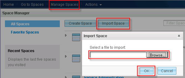 Import Space