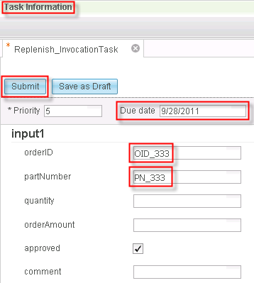 submit instance data