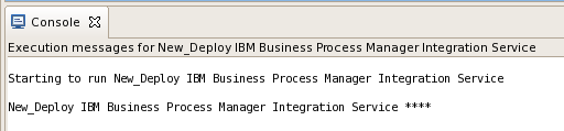 IBPM Integration Service finished.