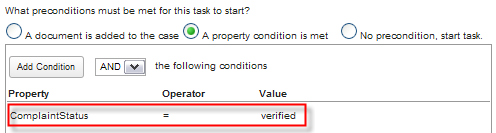 Analyze Complaint Precondition