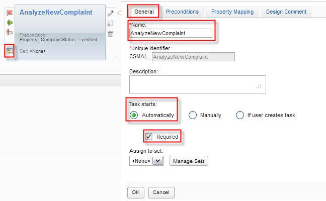 Analyze New Complaint General