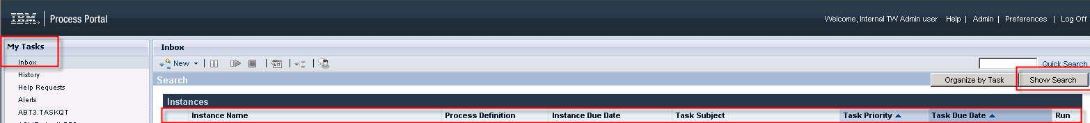 BPM Inbox