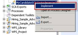 click impl