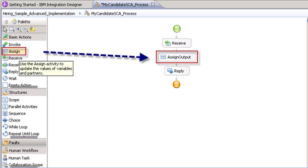 get assign node