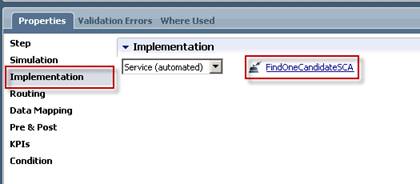 switch to implementation tab