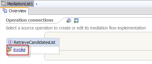 mediation flow invoke