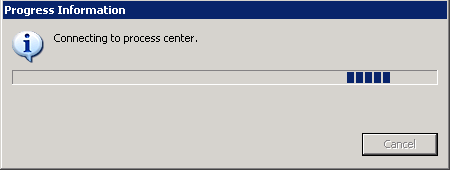 connecting to process center