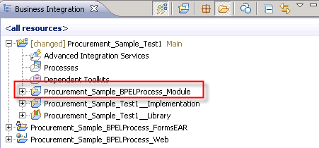 procurement samle module associated