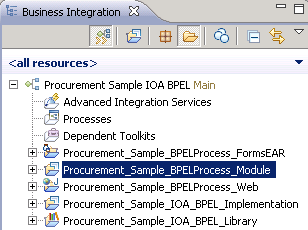 procurement samle module associated