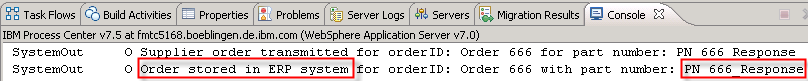 Console Store Order in ERP System