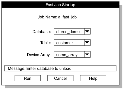 begin figure description - This graphic depicts the ipload graphical user interface. The onpladm command line utility provides the same functionality. - end figure description